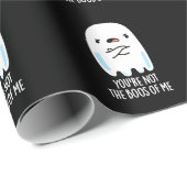 あなたは私の声ではないおもしろい幽霊プンダークBg ラッピングペーパー (ロールコーナー)