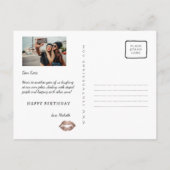 あなたは私の大切な人 | ベストフレンドの誕生日 ポストカード (裏面)