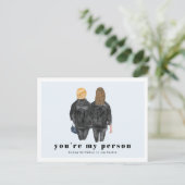 あなたは私の大切な人 | ベストフレンドの誕生日 ポストカード (スタンド正面)