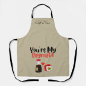 あなたは私の大豆、大豆 エプロン (正面)