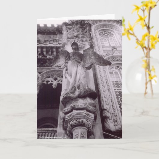 あなたは私の天使 カード (黄色い花)