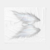あなたは私の天使 フリースブランケット (正面(横))