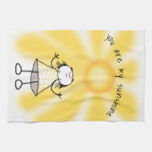 あなたは私の太陽の光だ –  キッチンタオル (横)