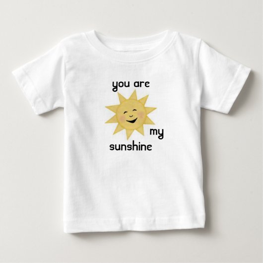 あなたは私の太陽の光1 ベビーTシャツ (正面)