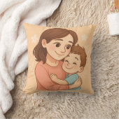 あなたは私の太陽スロー枕 かわいいママ クッション (ブランケット)