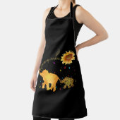 あなたは私の太陽 ひまわり 象 自閉症 エプロン (インサイチュ)