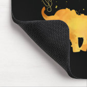 あなたは私の太陽 ひまわり 象 自閉症 マウスパッド (コーナー)