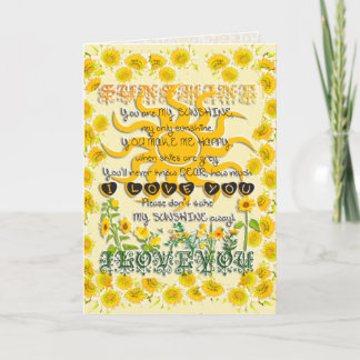 あなたは私の太陽 グラフィックアーツカード カード