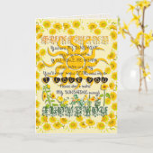 あなたは私の太陽 グラフィックアーツ カード (黄色い花)