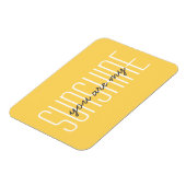 あなたは私の太陽 タイポグラフィー サン 引用句 マグネット (左側)