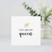 あなたは私の女王の記念日/バレンタインカウトクラウンです シーズンカード (スタンド正面)