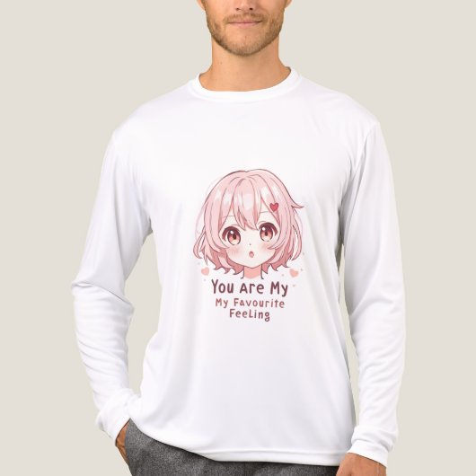 あなたは私の好きな気持ち トライブレンドTシャツ (正面)