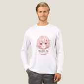 あなたは私の好きな気持ち トライブレンドTシャツ (正面全体)