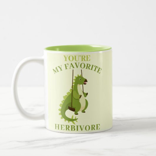 あなたは私の子供お気に入りの学校のバレンタインの贈り物 ツートーンマグカップ (左)