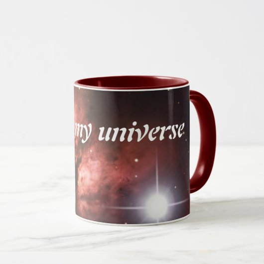 あなたは私の宇宙 マグカップ (正面右)