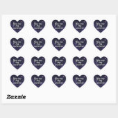 あなたは私の宇宙 – Cosmic Galaxy Heart Sticker ハートシール (シート)