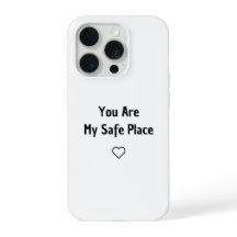 あなたは私の安全な場所 Phone Case