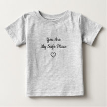 あなたは私の安心できる場所 キッズTシャツ