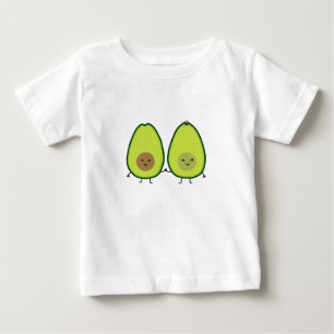 あなたは私の完全な半分、アボカド ベビーTシャツ