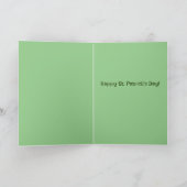 あなたは私の宝物 セントパトリックデーのカード シーズンカード (内部)