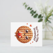 あなたは私の小さなストロワフェルのカード ポストカード (スタンド正面)