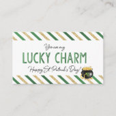 あなたは私の幸運なチャーム コーリングカード (正面)