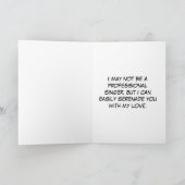 あなたは私の心の歌 シーズンカード (内部)