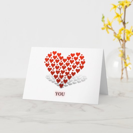 あなたは私の心の鍵を持っている カード (黄色い花)