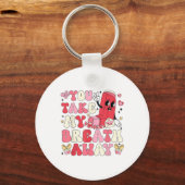 あなたは私の息を吸遠くにい込むRtナースハッピーヴァル キーホルダー (正面)