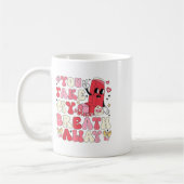 あなたは私の息を吸遠くにい込むRtナースハッピーヴァル コーヒーマグカップ (左)