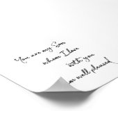 あなたは私の息子のプリント ポスター (角)