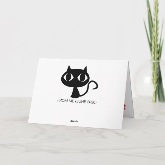 あなたは私の感傷的な誕生日を完了 カード (裏面)