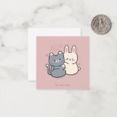 あなたは私の感情面でのサポート動物カードだ ノートカード (正面/裏面インサイチュ)