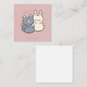 あなたは私の感情面でのサポート動物カードだ ノートカード (正面/裏面)