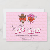 あなたは私の故郷の女性のカーボーイ西部へ シーズンカード (正面)