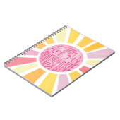 あなたは私の日照光明るい水の色の贈り物 ノートブック (左側)