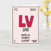 あなたは私の最も愛する元素なんだ カード (黄色い花)