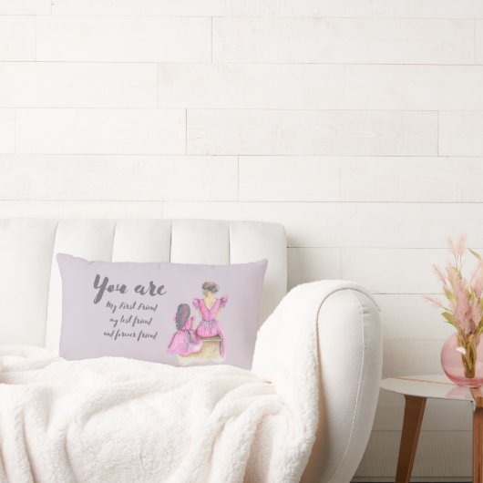 あなたは私の最高の友母だ ランバークッション (ソファ)