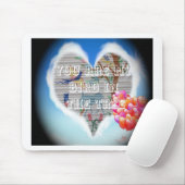 あなたは私の木の中の鳥である:心からのデザイン マウスパッド (マウス)