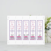 あなたは私の本のトップ!バレンタインのしおり (スタンド正面)