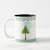 あなたは私の梨の木の小枝。 ツートーンマグカップ (左)