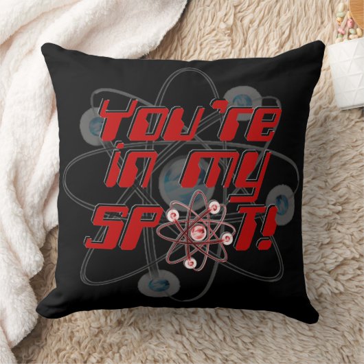 あなたは私の点のギークのユーモアの投球枕で クッション (ブランケット)