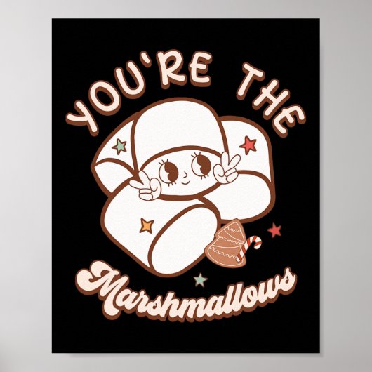 あなたは私の熱いココアクリスマスクープルにマーシュマロ ポスター (正面)