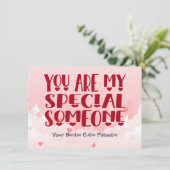 あなたは私の特別な誰か、パーソナライズ シーズンカード (スタンド正面)