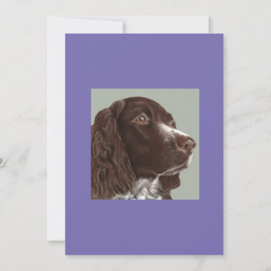 あなたは私の犬のカードを預かってくれてありがとう サンキューカード (裏面)