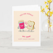 あなたは私の理想の人よ ハッピーバレンタイン カード (黄色い花)