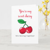 あなたは私の甘いお姫様 カード (黄色い花)