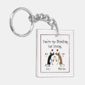 あなたは私の生活のためのリースリング キーホルダー (正面左)