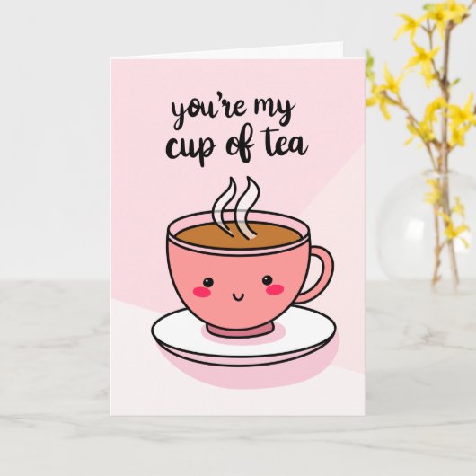 「あなたは私の癒しのひととき」 カード (黄色い花)