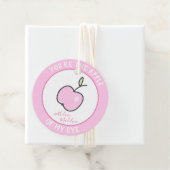 あなたは私の目のリンゴ – 愛と – ピンク フェイバータグ (インサイチュ)